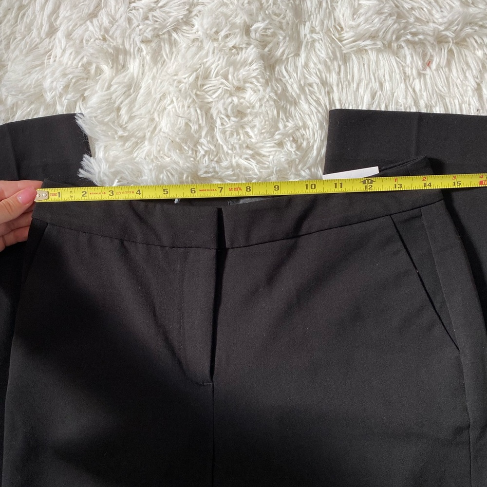 NWT White House Black Market Black Dress Slacks - Picture 7 of 9